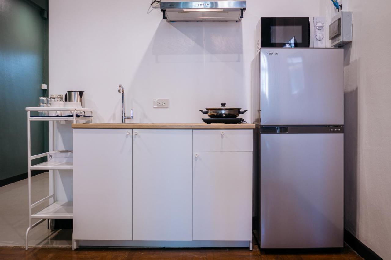 T3 Two Bedrooms Wifi Full Kitchen 1 Min To Bts Bangkok Exteriör bild